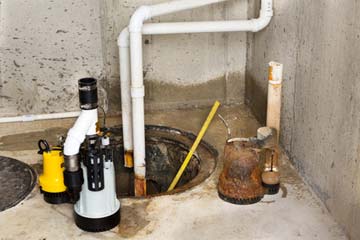 Sump pump installation and repair